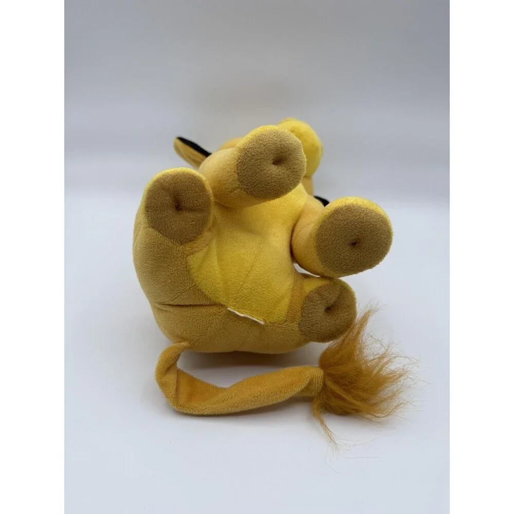 Disney The Lion King Simba Plush Stuffed Toy Small Yellow Cub Cute Animal